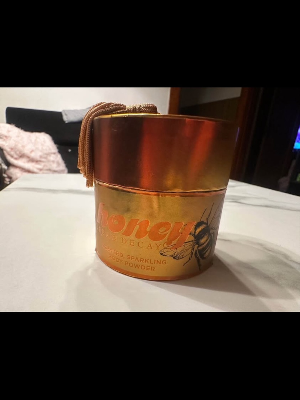 Urban Decay Honey Sparkling Body Powder — Gold & Orange Shimmer